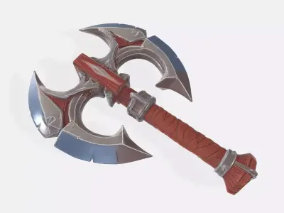 Battle Axe 5 3D model