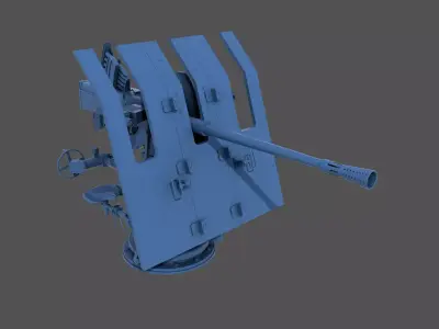 Flak 42 - Commercial license - 1-48 scale 3D print model