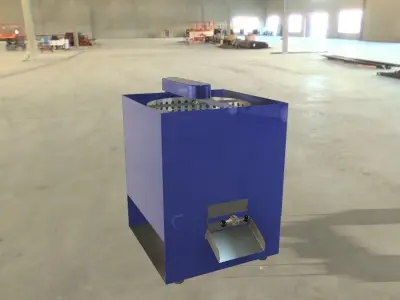 dryer machine 3D model