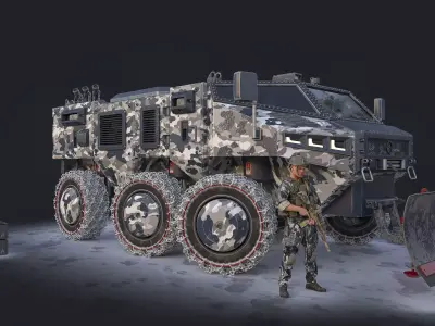 APC - Winter Version 3D model