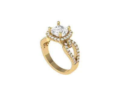 Wedding Ring  3D print model 427