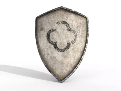 Shield 06 Free low-poly 3D model