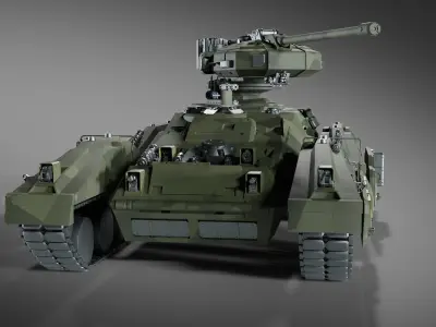 Sci-Fi Tank - Halo Scorpion Free 3D model