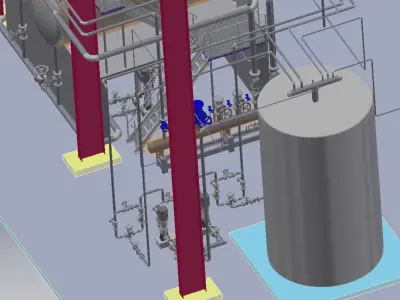 Factory Design Model Inventor 3D model