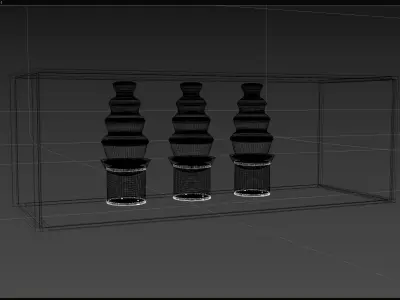 Chocolate Waterfall  3D model