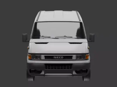 Iveco Daily 3rd Gen 1999-2006 Panel Van Short Wheelbase H2 3D model