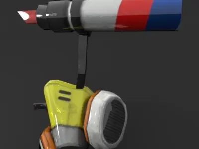 The Mask Charm Low-poly 3D model