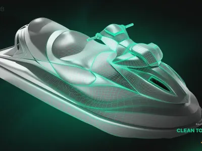 Jetski  3D model