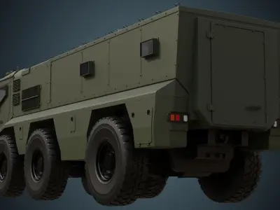 Military Truck 1 Basic 3D model