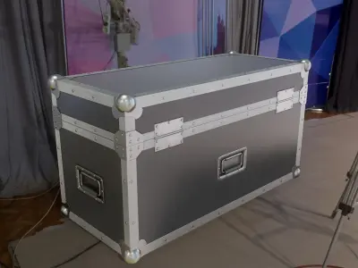 Music Cases Collection PBR 3D model