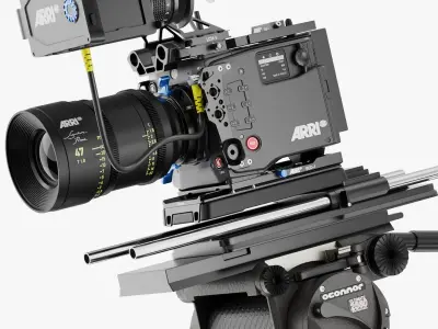  ARRI ALEXA 35 - with Lightweight Set Accessories and OConnor 2560 Tripod systems 