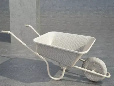 Wheelbarrow 1 3D model