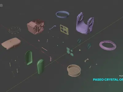 PASEO CRYSTAL Optronic 3D model