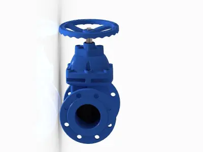 Resilient-seated gate valves  Free 3D model