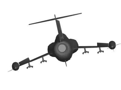 Lockheed F-104 Starfighter 3D model get