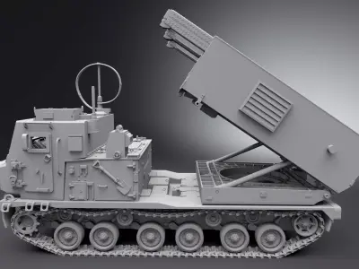 M270A2  scale model 3D print model