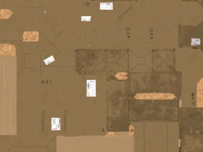 Boxes And Pallet Free low-poly 3D model