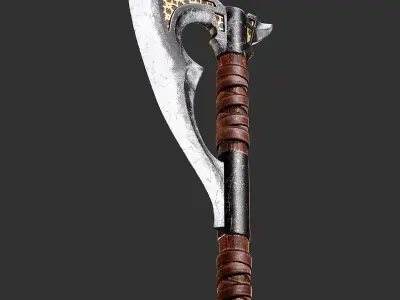 Axe Base Mesh 3D model