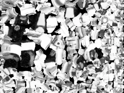 Steampunk Pistol 3D model buy