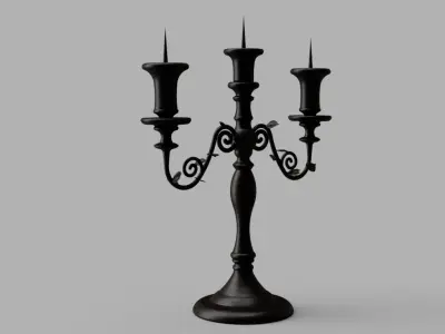 Candelabra 3D print model