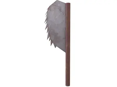 Fantasy Style Axe v1 004 Low-poly 3D model