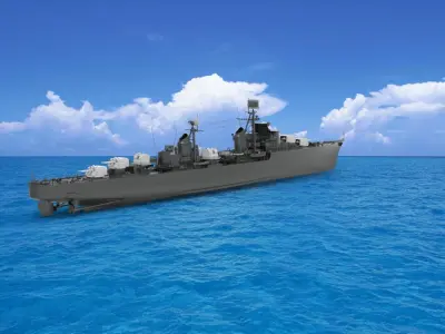 Destroyer 3D model purchase