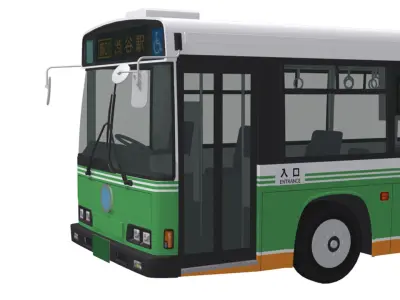 tobus (city bus) 3D model
