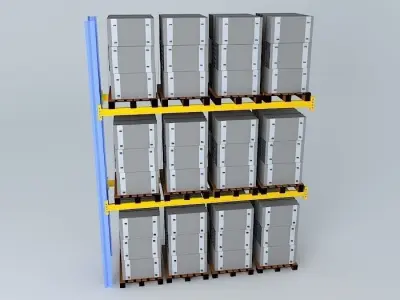 Theorem pedestals Free 3D model