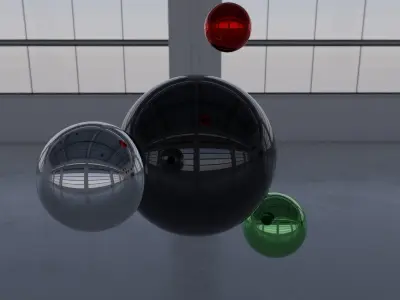 HDRI - Factory Hall Interior 3 Texture