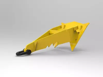 Offshore Anchor Typ B 3D print model