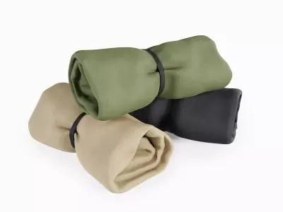 Rolled-Up Cloth Low-poly 3D model