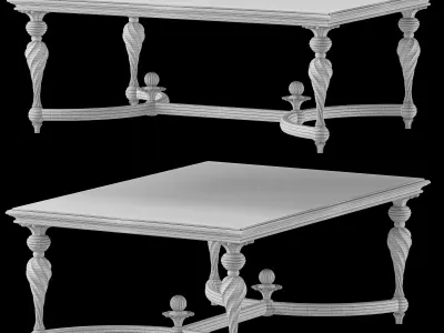 roberto giovannini coffee table art 768 3D model