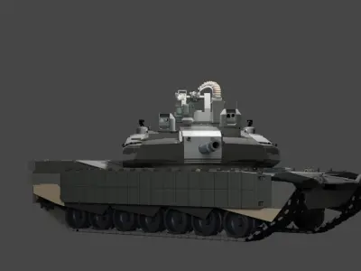 Abrams X 3D model purchase