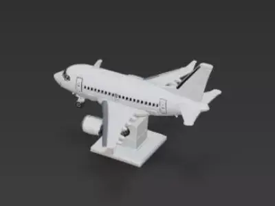 Ultra Luxury VIP Jet Interior 3D Model Tour 3D print model