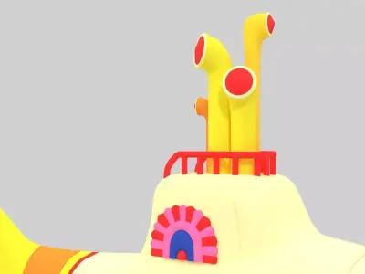 Yellow Submarine  3D model