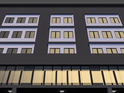 Commercial Building 006 3D model