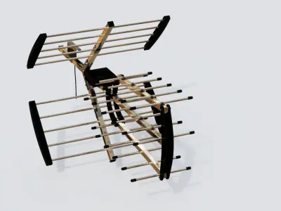 Antenna 06 Low-poly 3D model