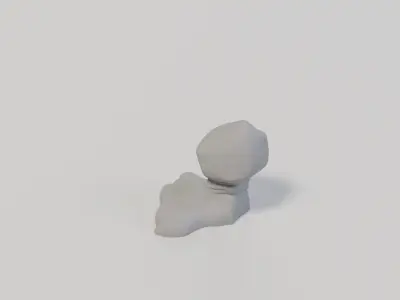 Model Railway - HO Scale Landscape - Thunder Mountain Hoodoos 3D print model