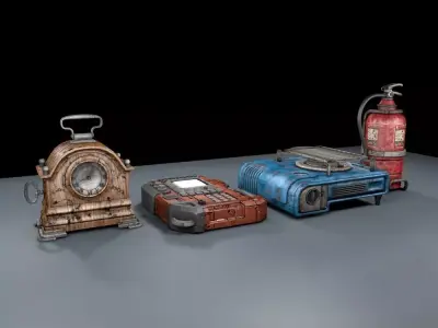 Industrial propspack 3D model