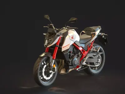 Base model Honda CB 750 Hornet 2023 3D model