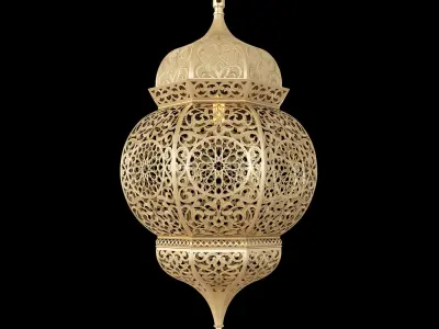 Eirqi Ceiling Pendant Low-poly 3D model