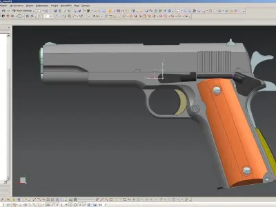 Colt M1911-A1 3d models 3D model