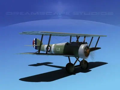 Sopwith Camel 3D model from CGTrader