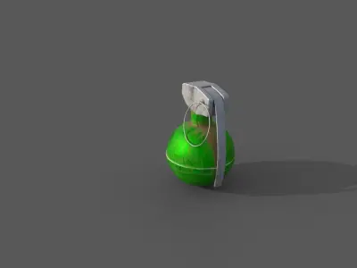 Grenade Free 3D model shop