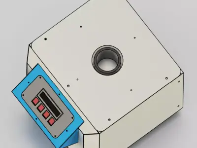 Steripot Laboratory Glass Bead Sterilizer 3D model