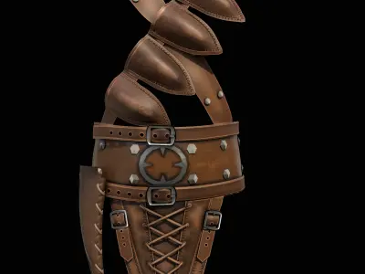 armor 3D model