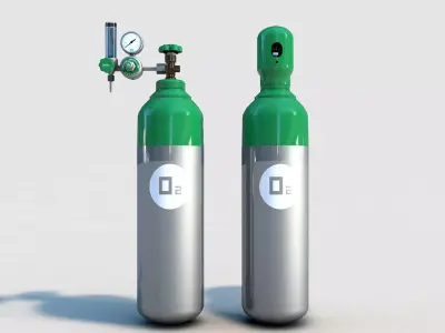 Oxygen Tank 3D model