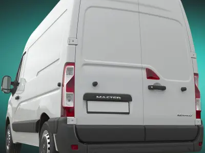 Renault Master 2020 PanelVan L1H2 3D model