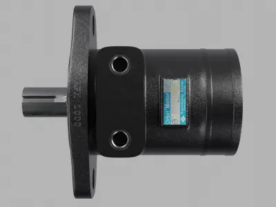 Industrial Hydraulic Motor 3D model