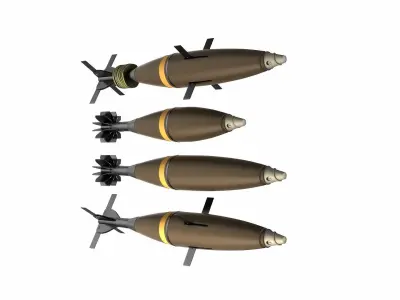 Mortar Shells 3D model